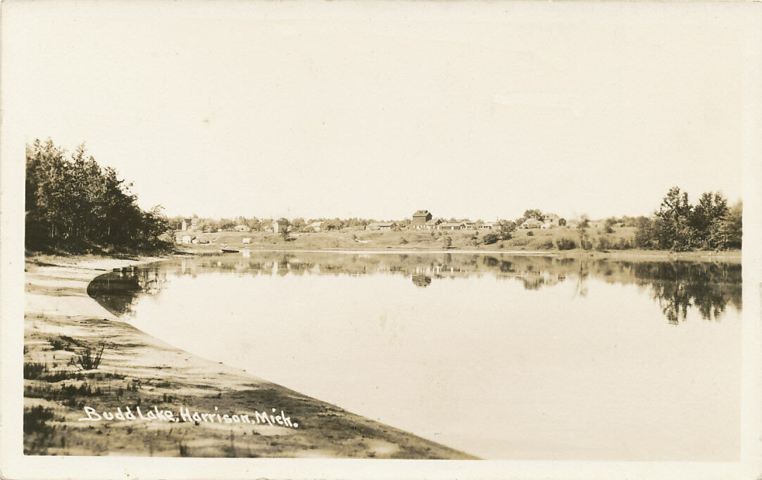 Budd Lake in the 1920s with low water levels